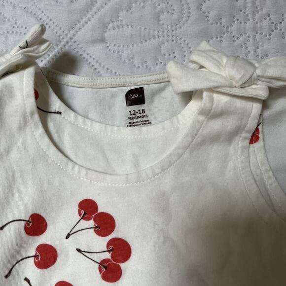 Pure Born Cherry Print Dress 18m - Picture 6 of 8